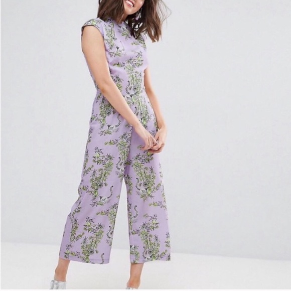 asos lilac jumpsuit